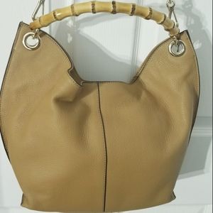 Vince Camuto Iggy Leather Hobo Calf Hair